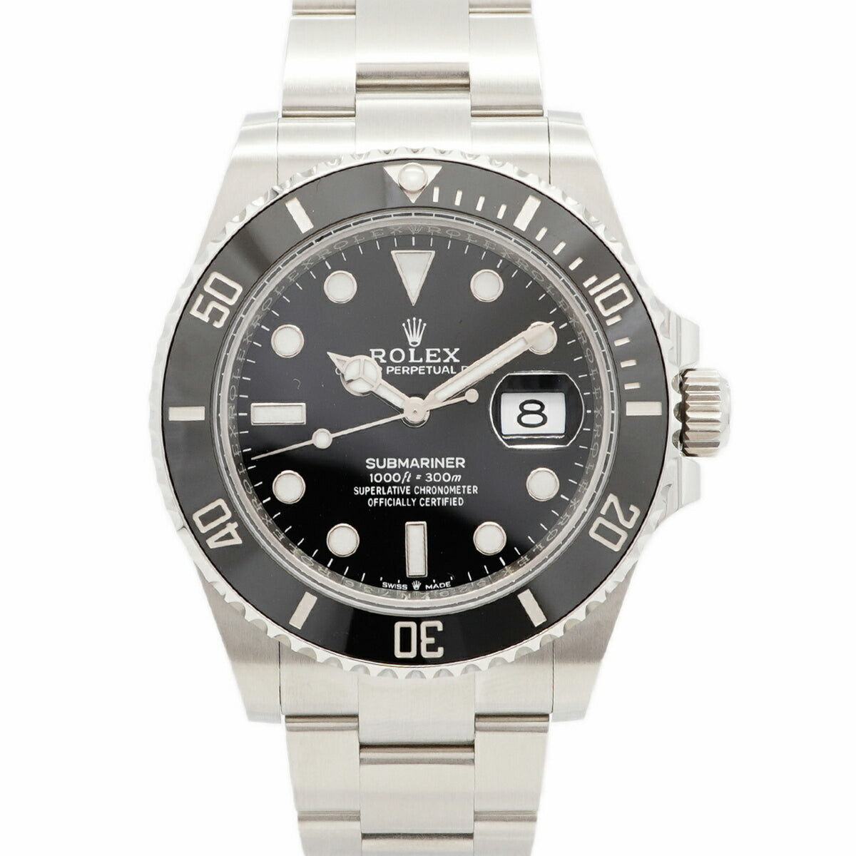 Pre-Owned Rolex Submariner Date 126610LN Black Dial Men's Watch
