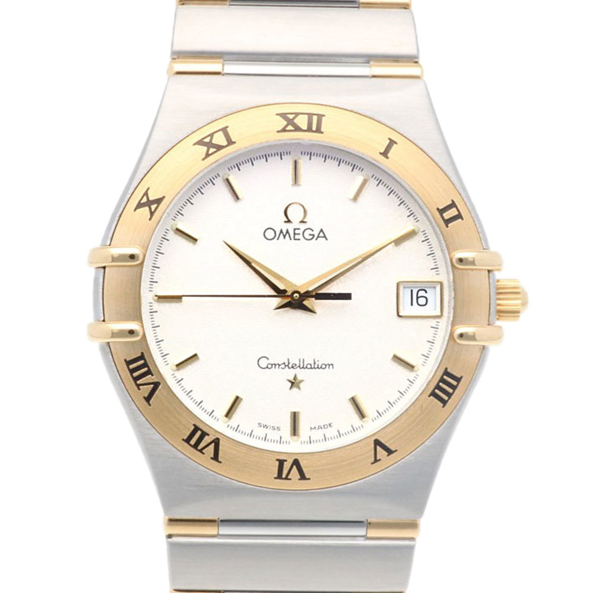Gebrauchte OMEGA Constellation Uhr Edelstahl Quarz Herren 