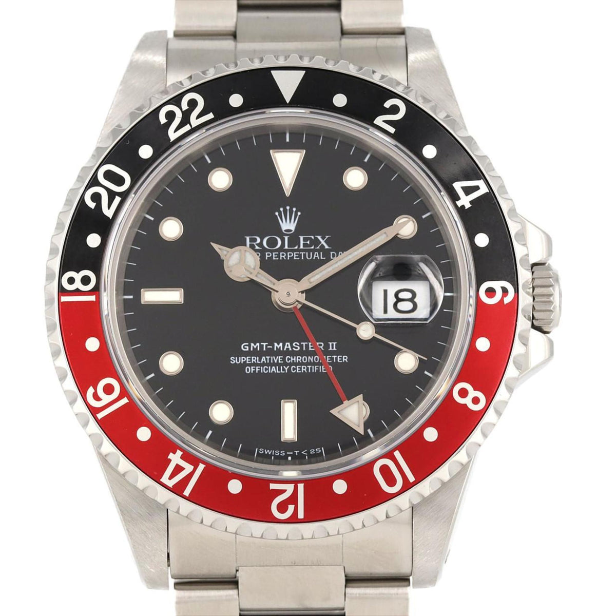 Gebrauchte Rolex GMT Master 16710 SS Automatikuhr X-Serie 