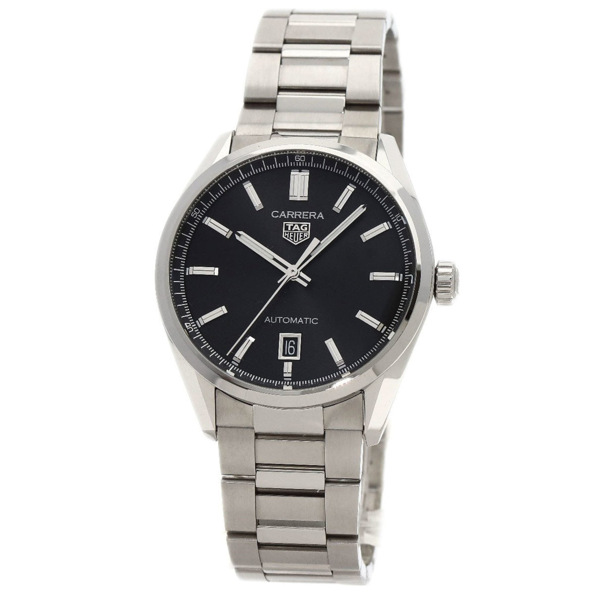 Gebrauchte TAG Heuer WBN2110.BA063 Carrera Calibre 5 Uhr Edelstahl SS Herren HEUER 