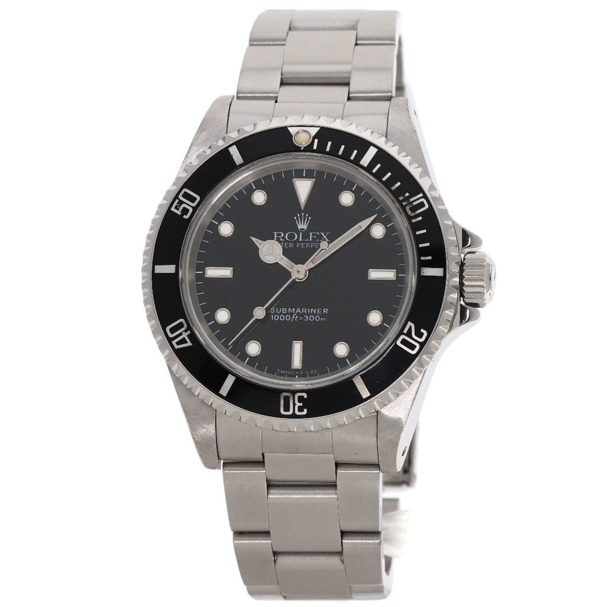 Gebrauchte Rolex 14060 Submariner Uhr Edelstahl SS Herren ROLEX 