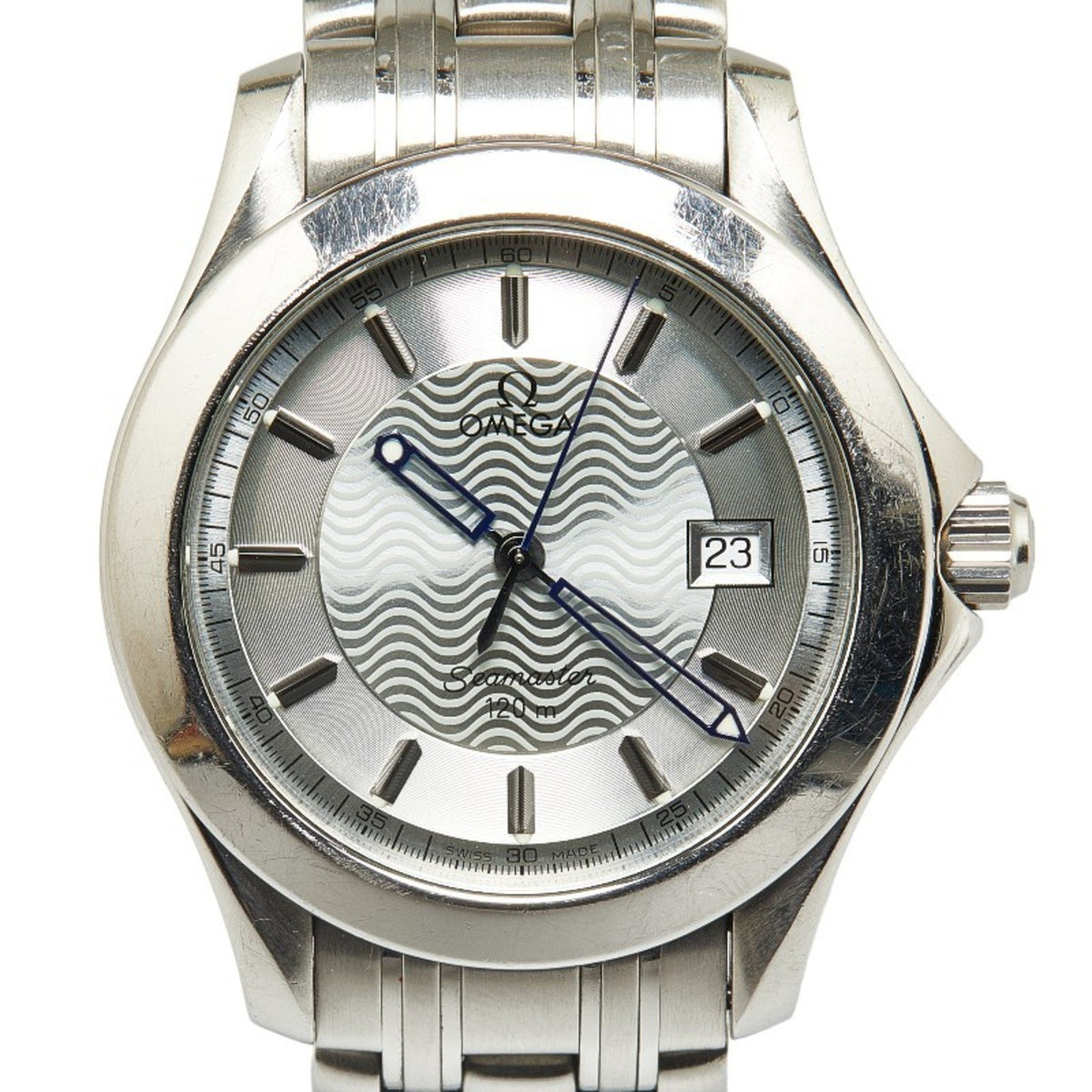 Gebrauchte OMEGA Seamaster 120 Uhr 2511.31 Quarz Silber Zifferblatt Edelstahl Herren 
