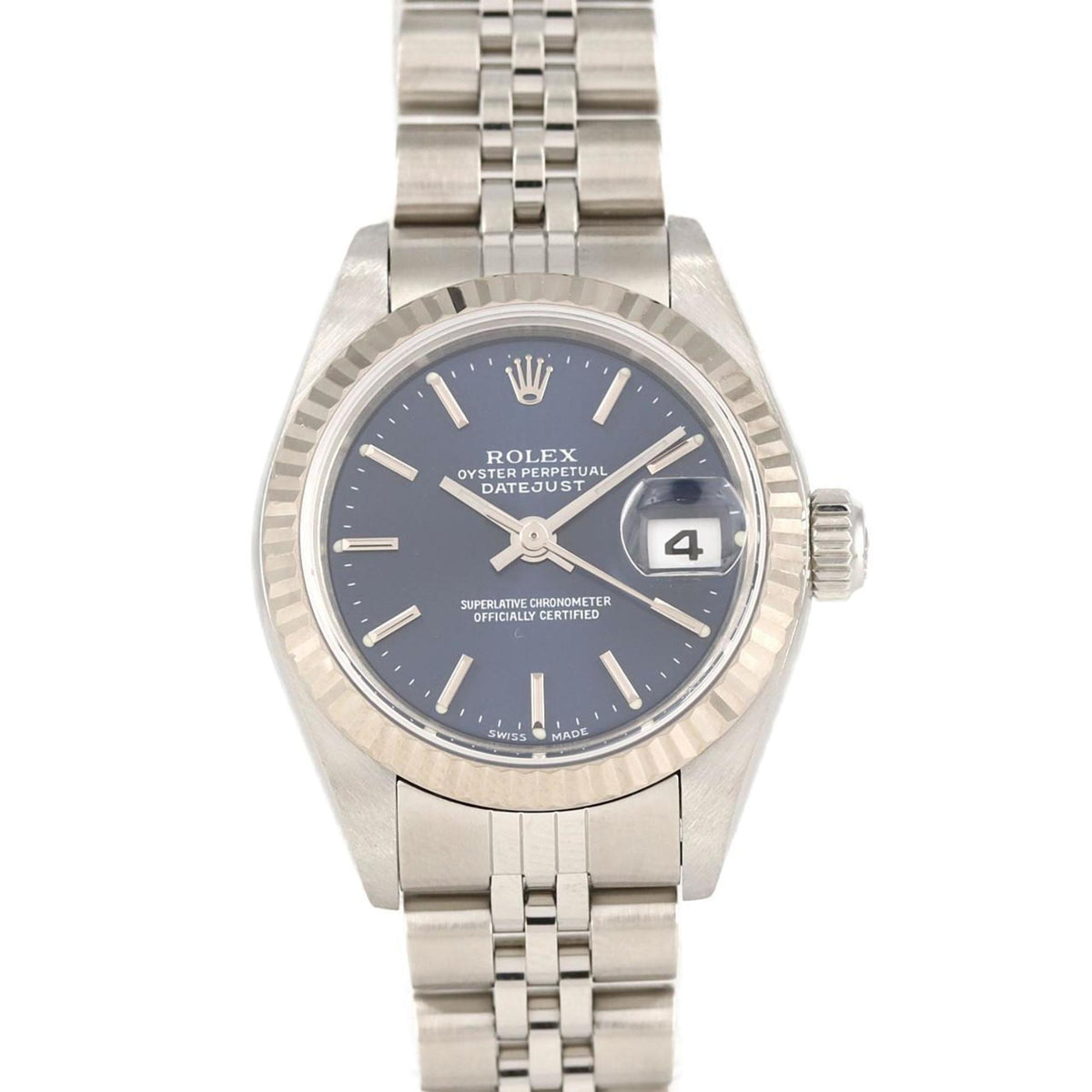 Gebrauchte Rolex Datejust 79174 SSxWG Armbanduhr Automatik Y Seriennummer 