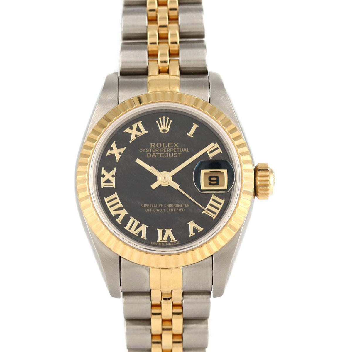 Gebrauchte Rolex Datejust 69173 SSxYG Automatikuhr S-Serie 