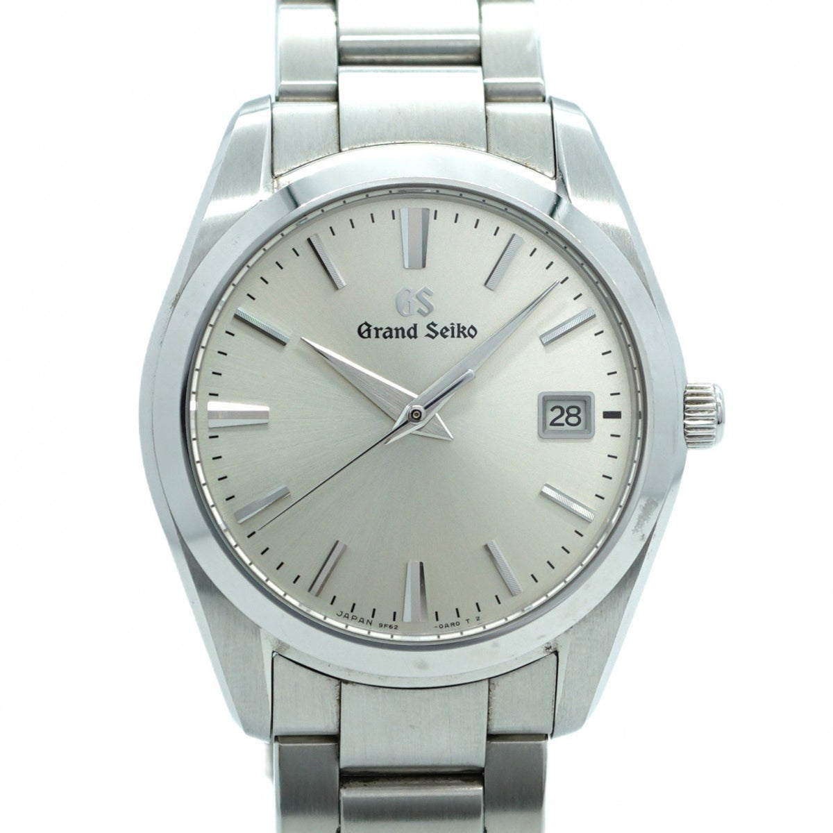 Gebrauchte Seiko Grand 9F62-0AB0 Herrenuhr mit goldenem Zifferblatt 