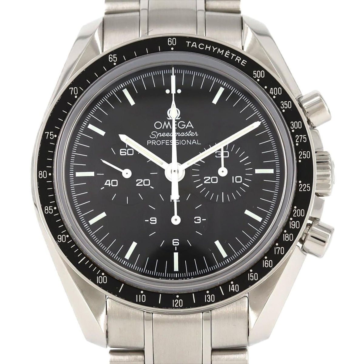 Pre-Owned Omega Speedmaster Moonwatch Pro 311.30.42.30.01.006 Stainless Steel Manual-Wound Watch