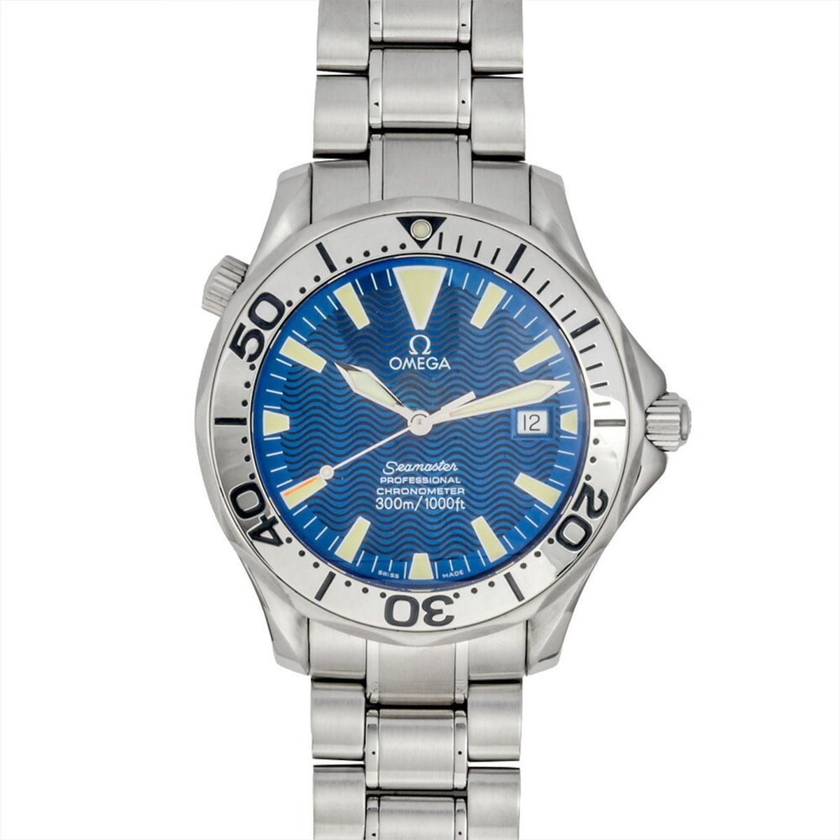 Pre-Owned Omega Seamaster Professional 300 Automatic Watch with Blue Dial, 2255.80