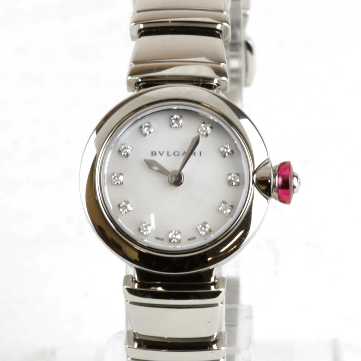 Gebrauchte BVLGARI Lucea LU23S Quarzuhr für Damen 