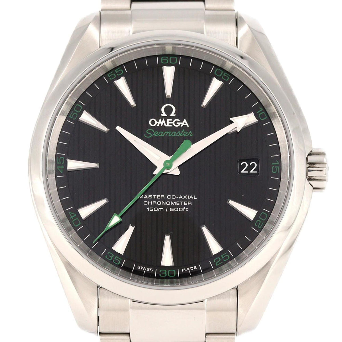 Pre-Owned Omega Seamaster Aqua Terra Golf 231.10.42.21.01.004 Stainless Steel Automatic Watch