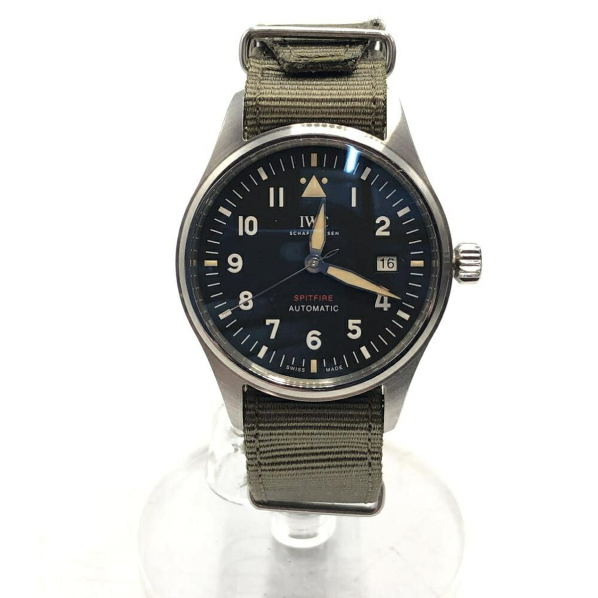 Gebrauchte IWC Fliegeruhr Spitfire Armbanduhr IW326801 Automatik 