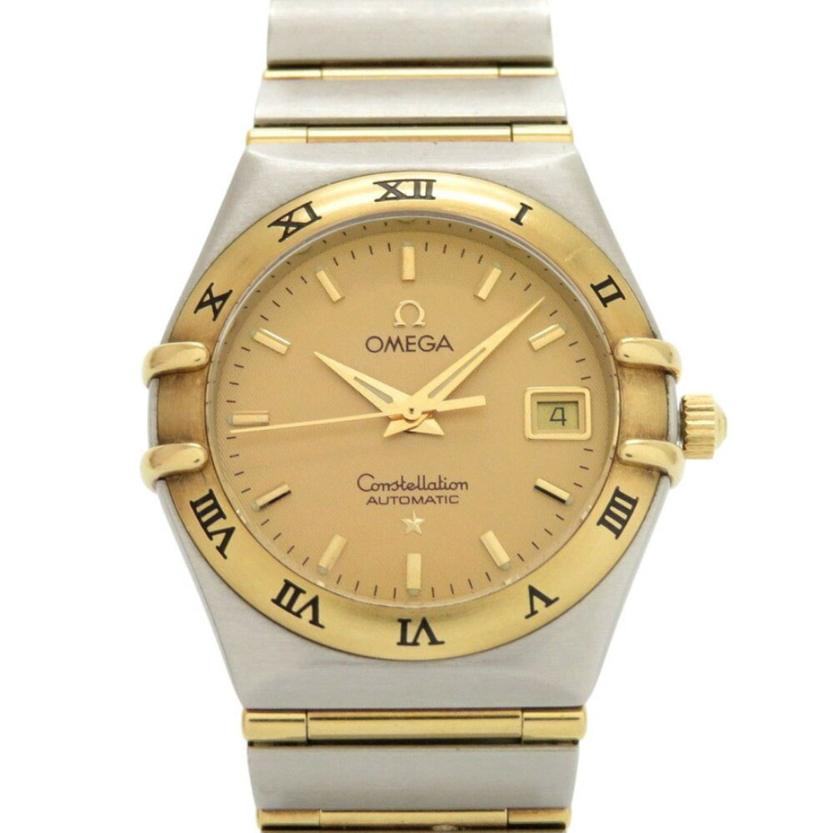 Gebrauchte Omega Constellation Full Bar 1292.10 SS Gold Uhr Automatik 0038OMEGA 