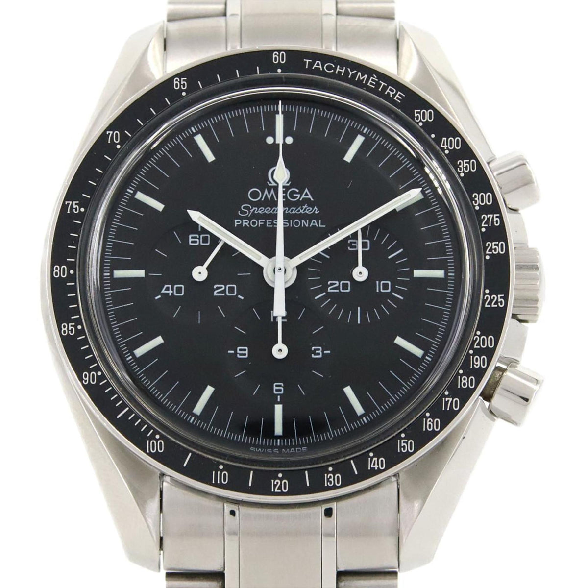 Gebrauchte Omega Speedmaster Pro 3570.50 SS Uhr mit Handaufzug 