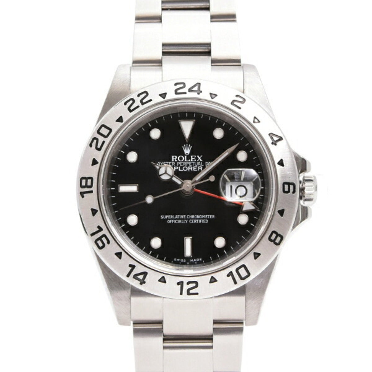 Pre-Owned Rolex Explorer II Men's Automatic Stainless Steel Watch, F Serial, ROLEX 16570 SS