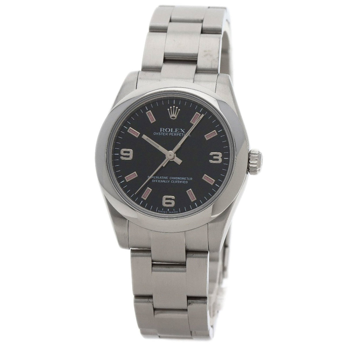 Gebrauchte Rolex 177200 Oyster Perpetual 31 Uhr Edelstahl SS Jungen ROLEX 