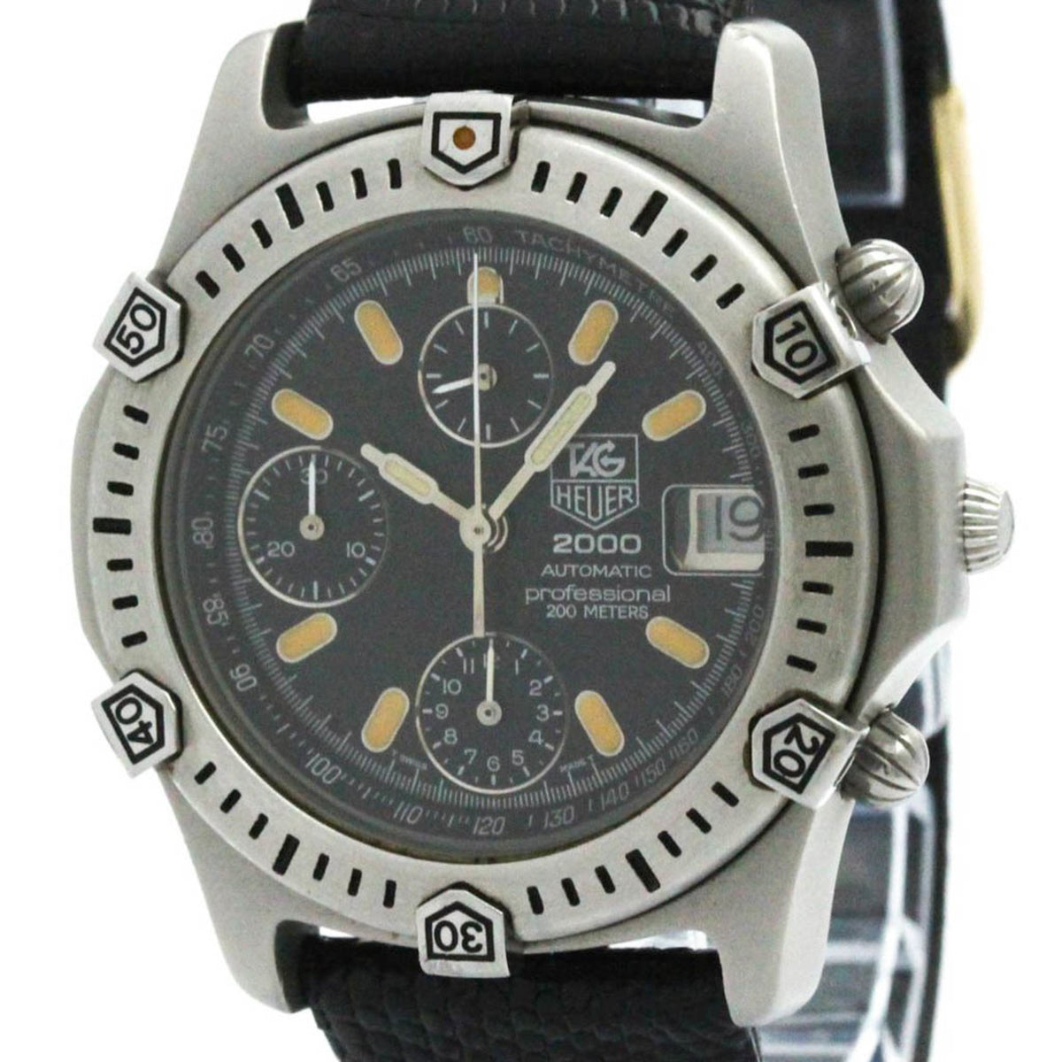 Gebrauchte TAG HEUER 2000 Professional Chronograph Stahl Automatikuhr 169.306 BF579752 
