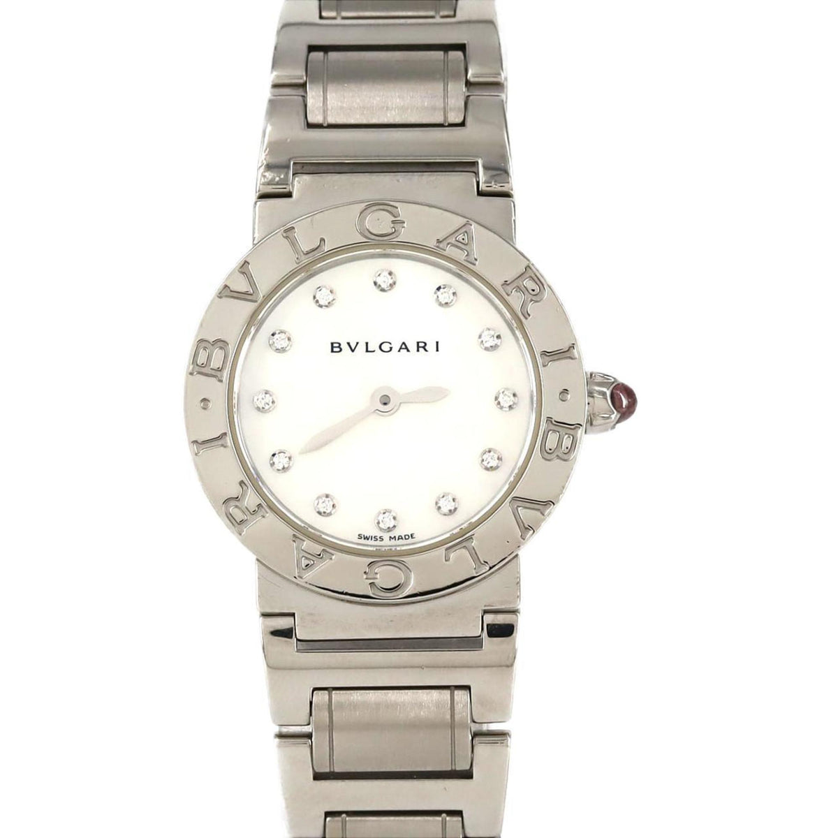 Pre-Owned Bvlgari 12P BBL26S BBL26WSS 12 SS Wristwatch Quartz