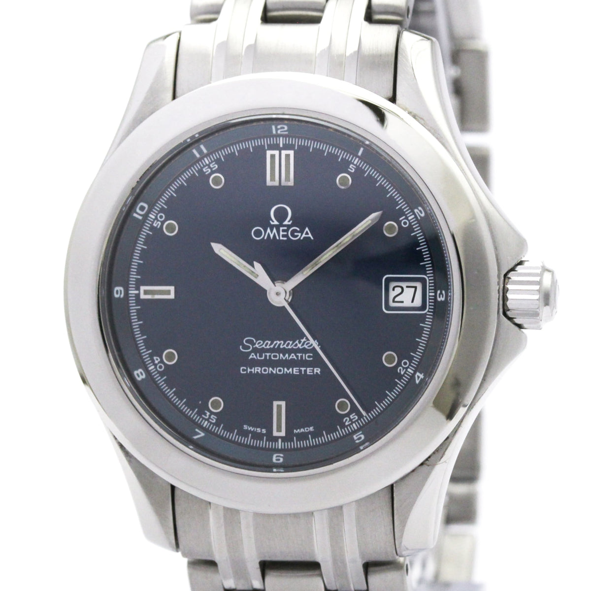 Pre-Owned OMEGA Seamaster 120M Chronometer Automatic Mens Watch 2501.80 Polished