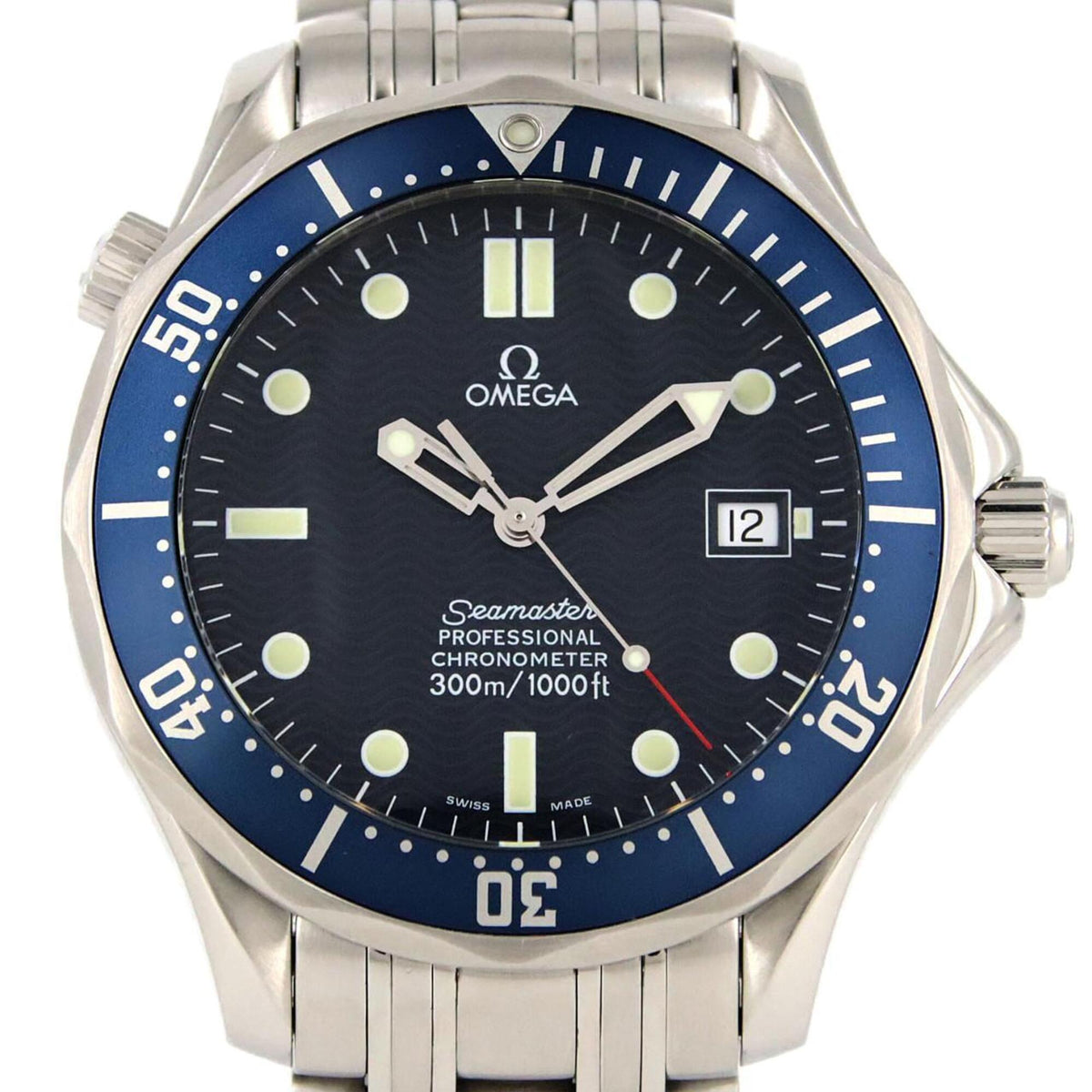 Pre-Owned Omega Seamaster Professional 2531.80 Stainless Steel Automatic Watch