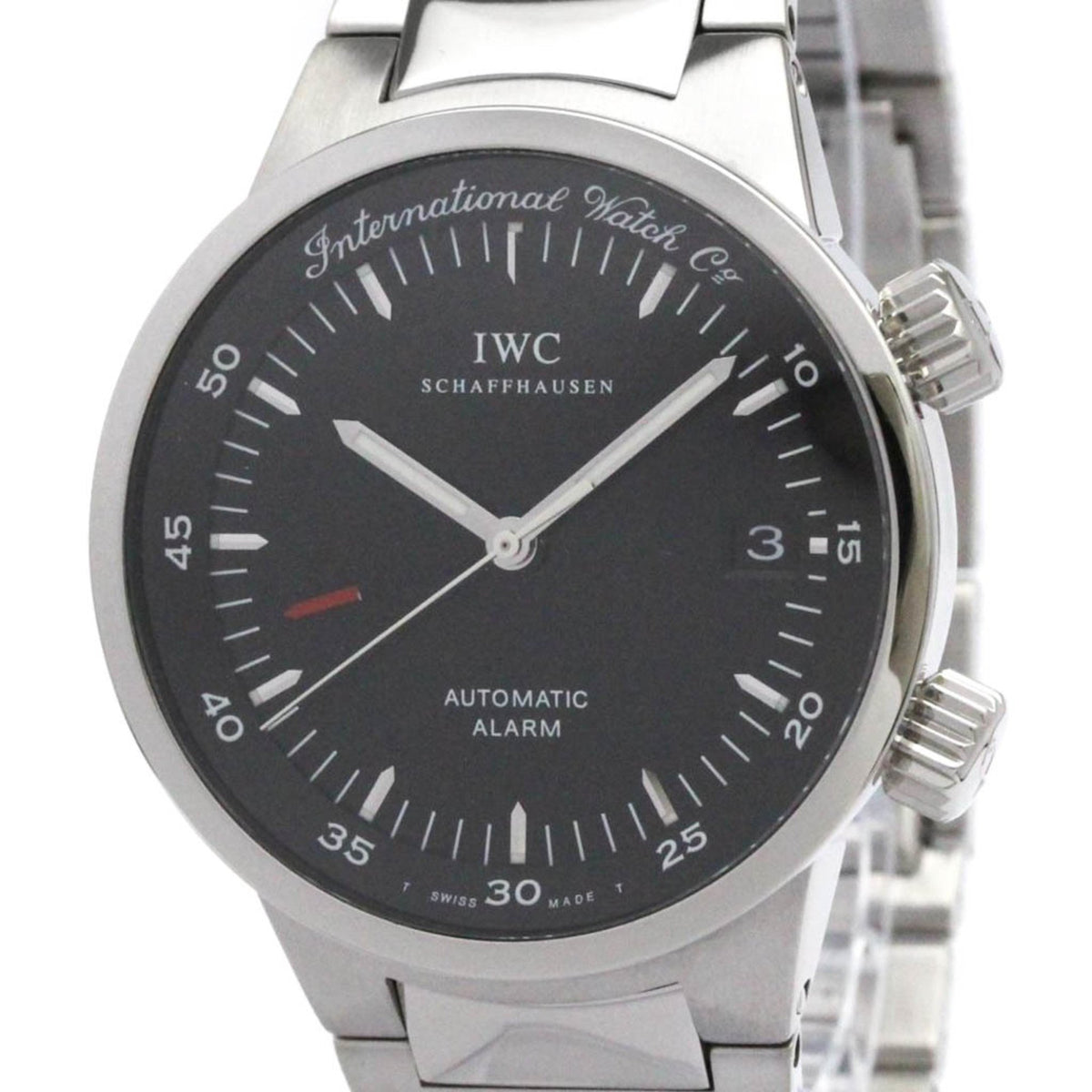 Pre-Owned IWC GST Stainless Steel Automatic Mens Watch IW353702 Polished