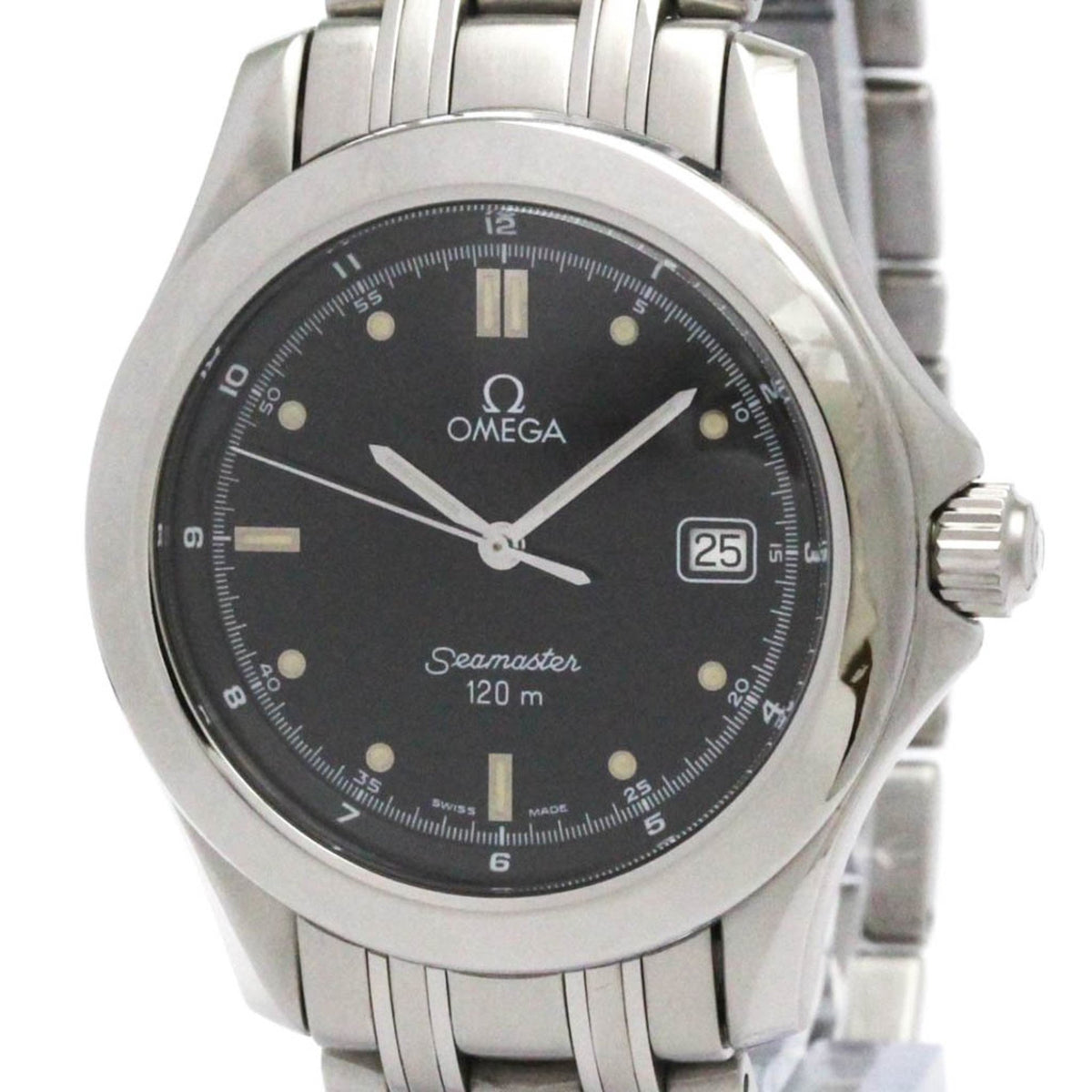 Gebrauchte OMEGA Seamaster 120M Edelstahl Quarz Herrenuhr 2511.50 poliert 