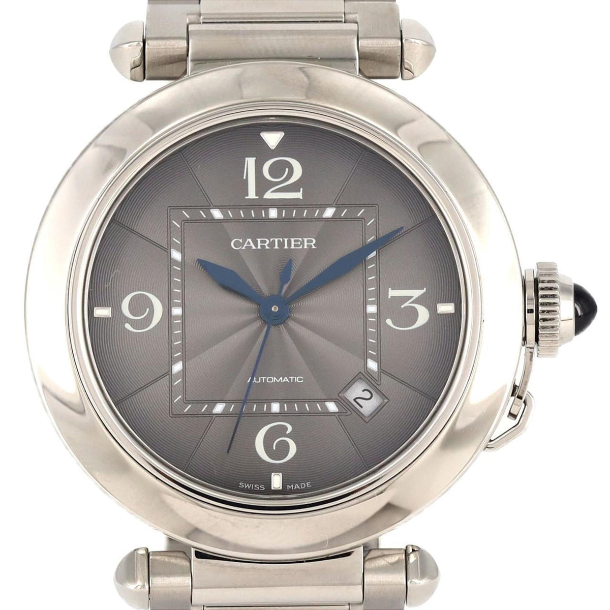 Gebrauchte Cartier Pasha de WSPA0026 SS Armbanduhr Automatik 