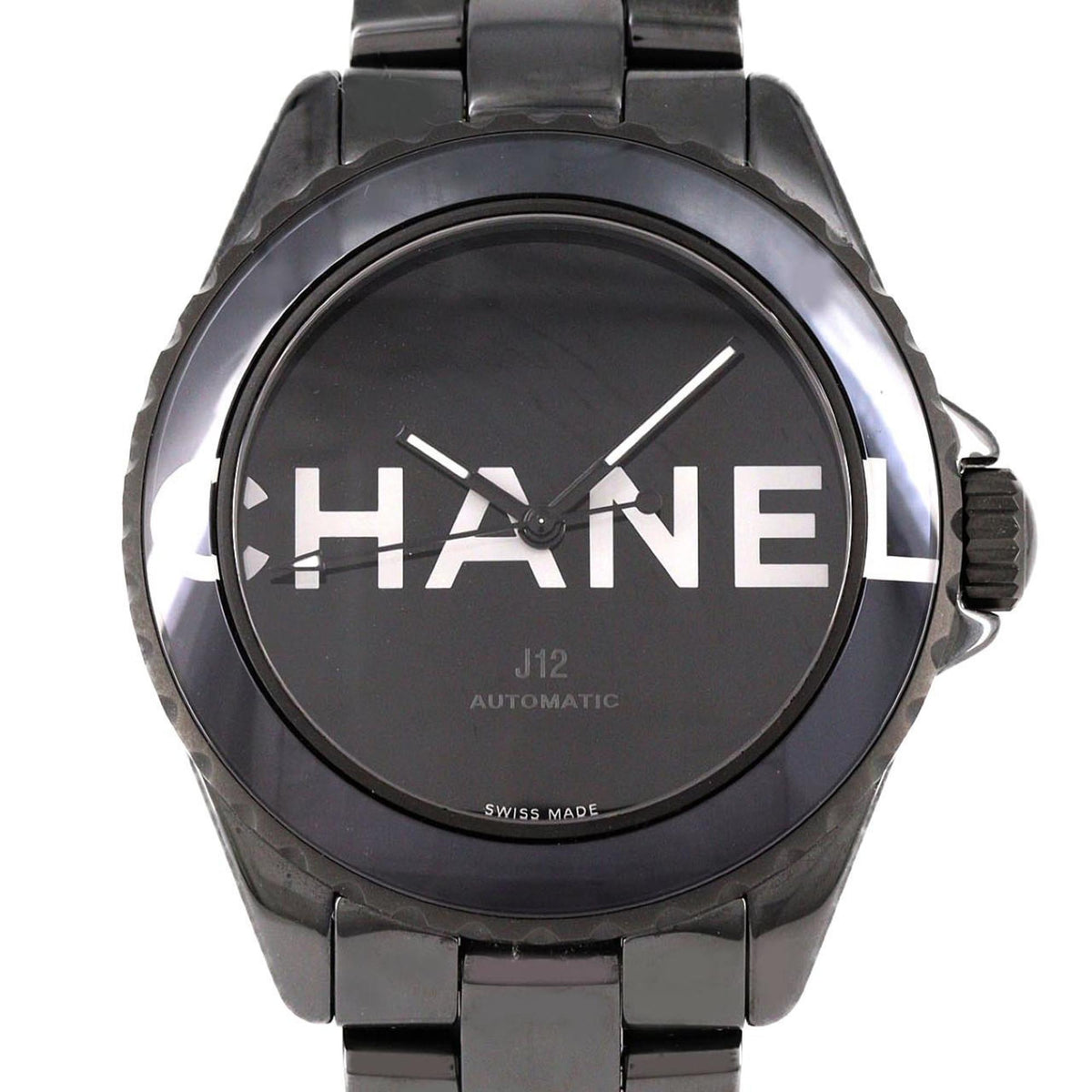 Pre-Owned Chanel J12 Wanted de 38mm Ceramic Limited Edition H7418 Automatic Watch
