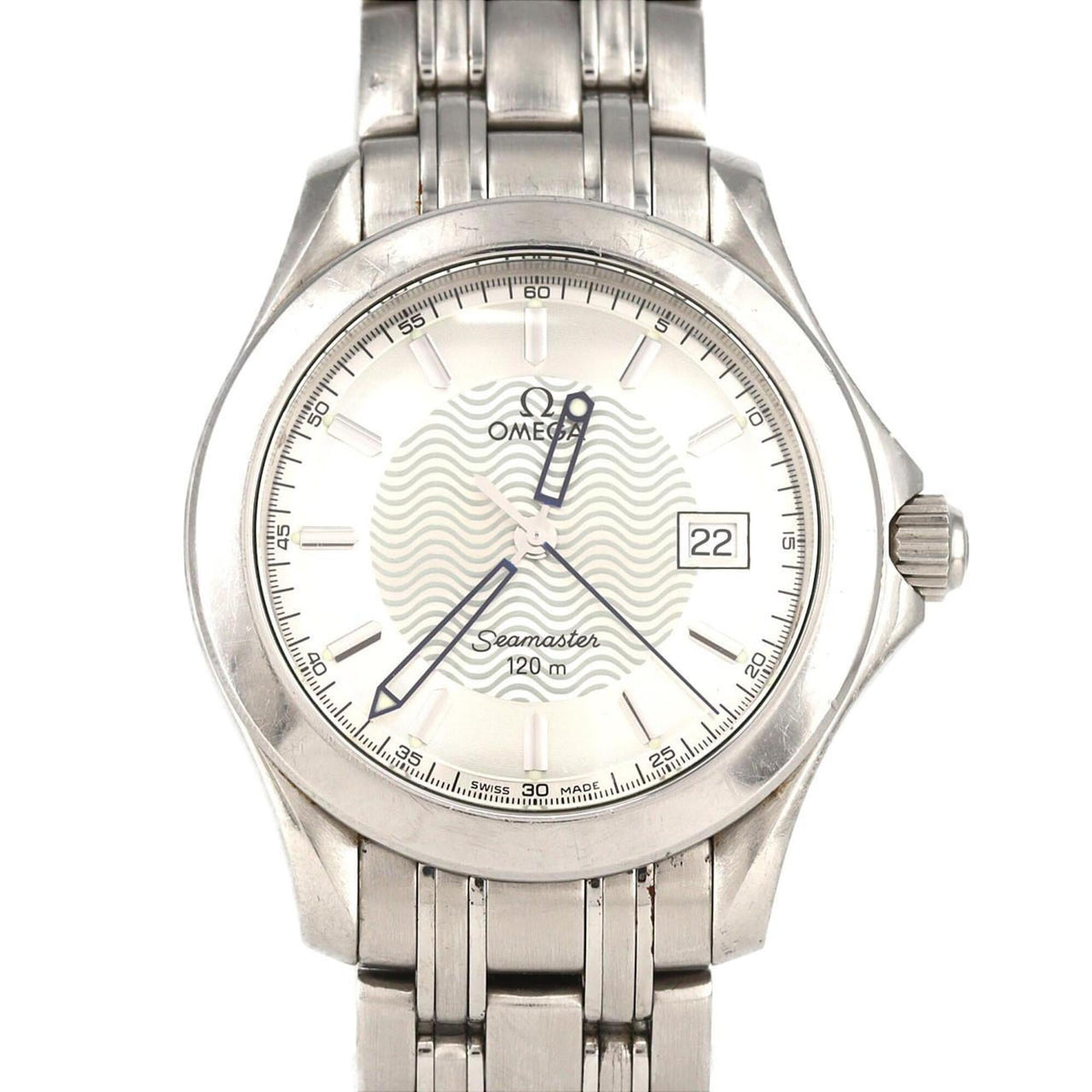 Pre-Owned Omega Seamaster 120 2511.31 SS Quartz Watch