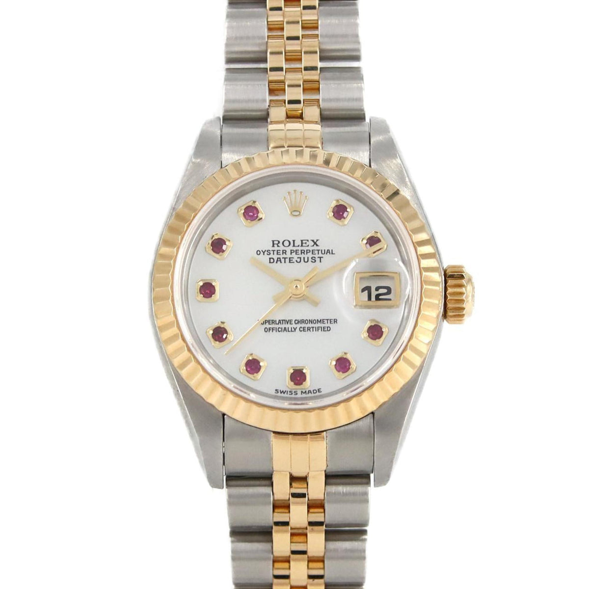 Gebrauchte Rolex Datejust 79173NGR SSxYG Automatikuhr K-Serie 