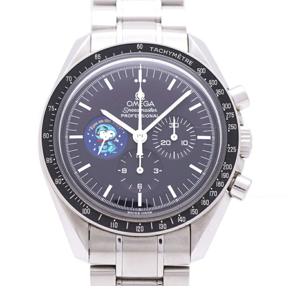Gebrauchte OMEGA Speedmaster Snoopy Award Limitiert auf 5.441 Stück weltweit Handaufzugsuhr Schwarzes Zifferblatt 1144-12OMEGA Herren 