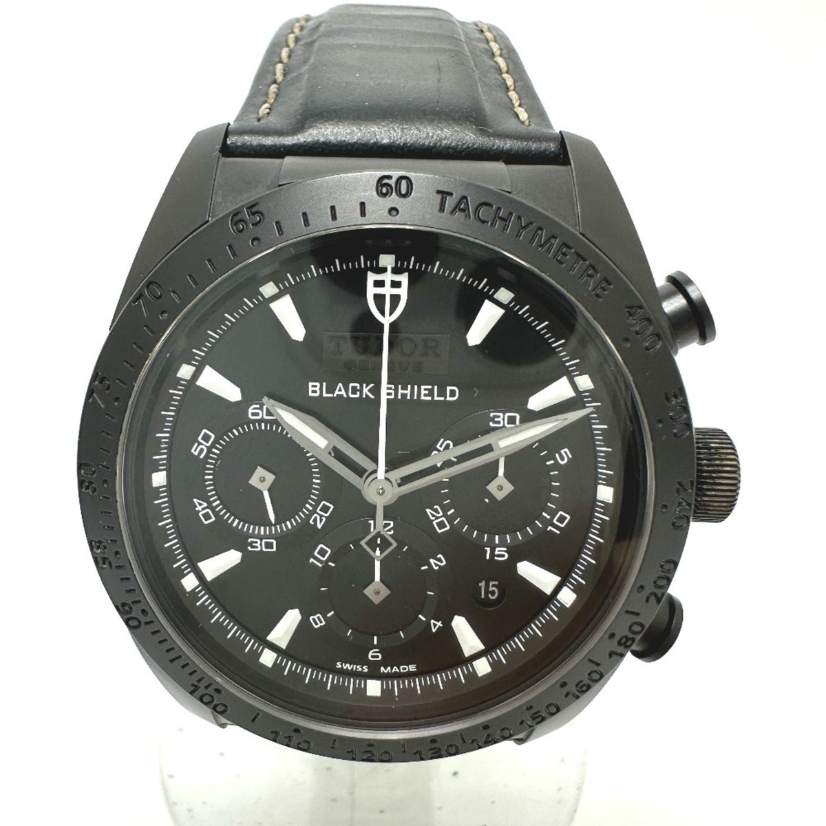 Gebrauchte Tudor 42000CN Automatik-Armbanduhr mit Datum, Schwarz 