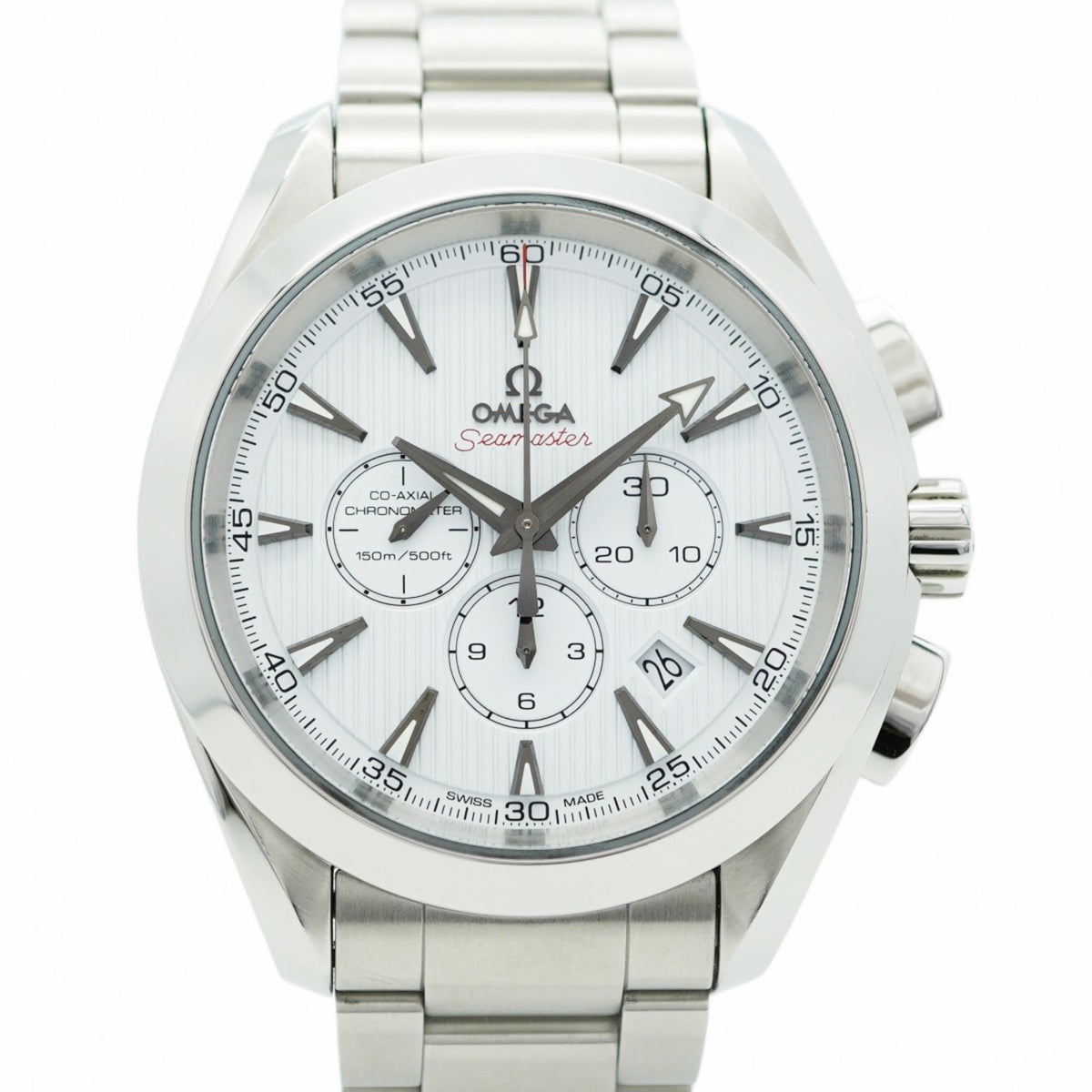 Pre-Owned Omega Seamaster 231.10.44.50.04.001 White Dial Men's Watch