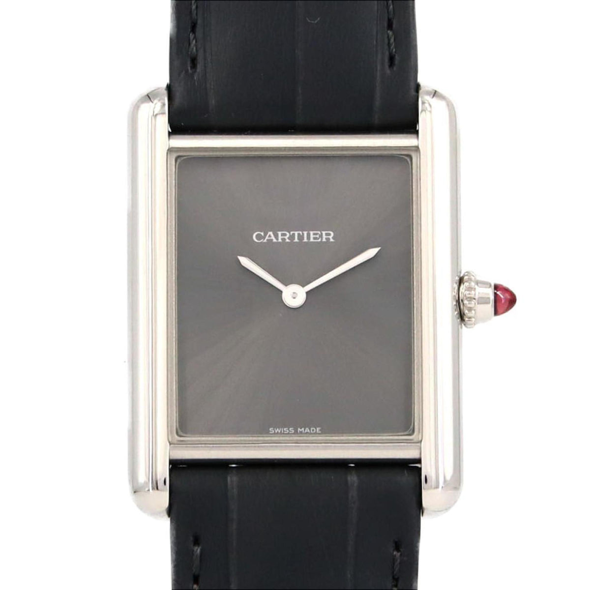 Pre-Owned Cartier Tank Louis MM PT WGTA0303 Watch, Manual Winding
