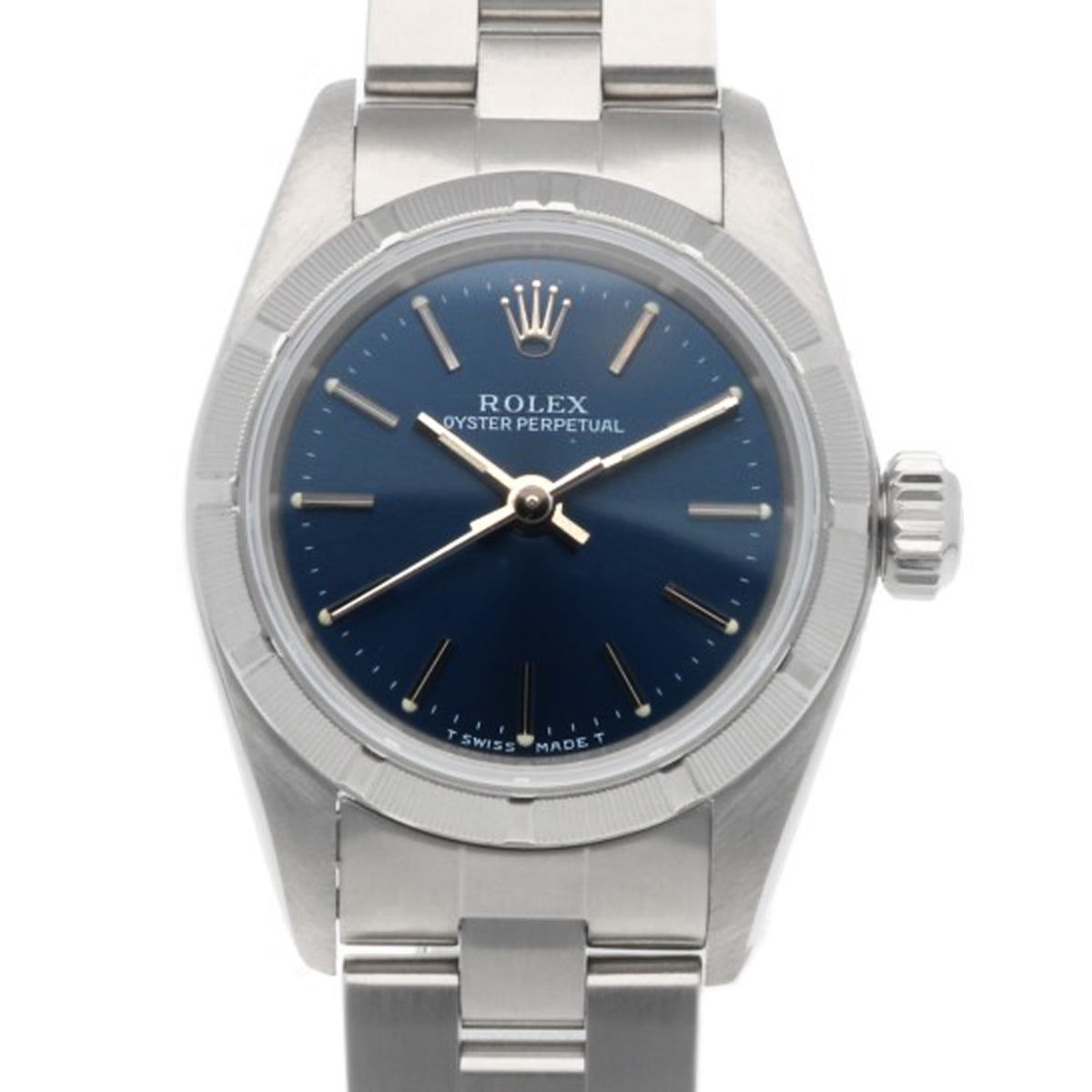 Pre-Owned Rolex Oyster Perpetual Wristwatch, Stainless Steel, 67230, Automatic Winding, Overhauled, Polished, U-serial, Ladies' ROLEX