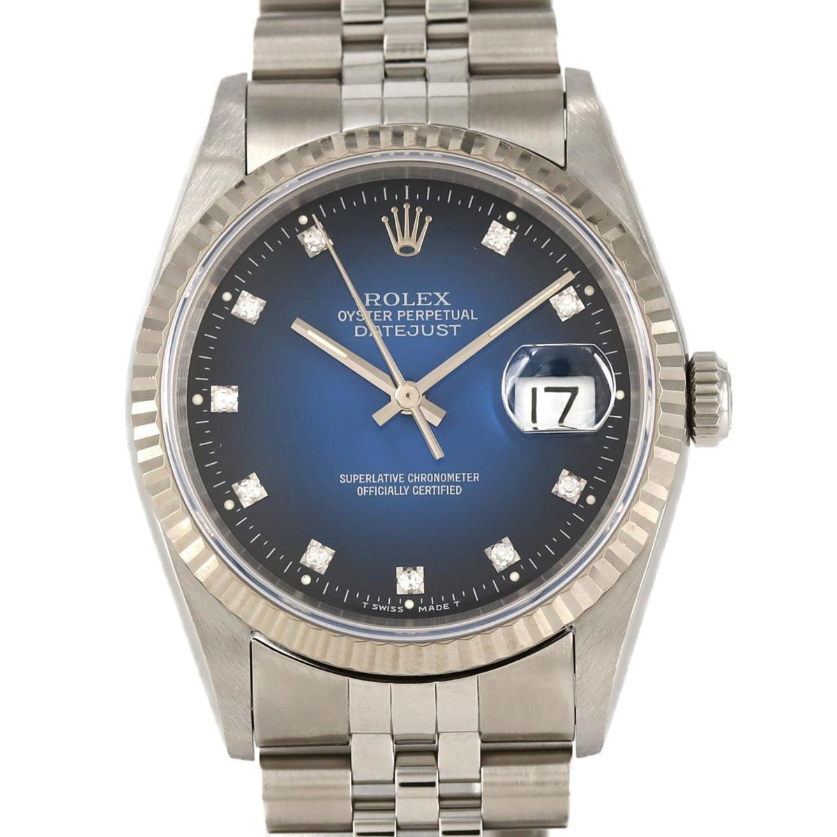 Gebrauchte Rolex Datejust 16234G. SSxWG Automatikuhr, S-Serie 