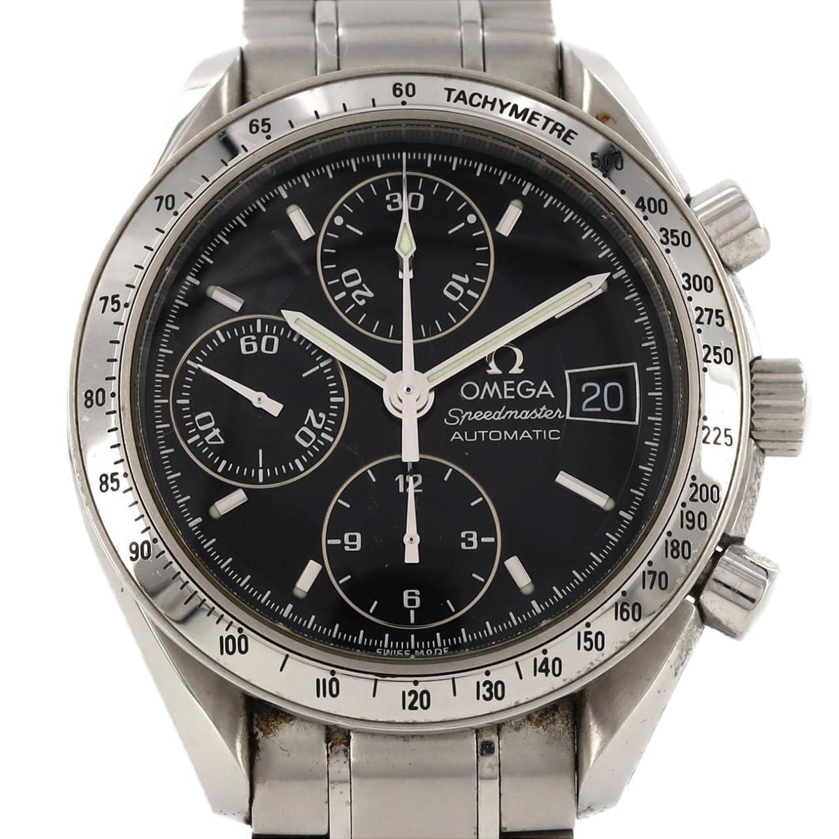 Pre-Owned Omega Speedmaster Date 3513.50 SS Automatic