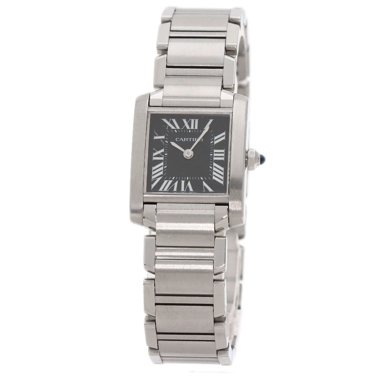 Gebrauchte Cartier W51026Q3 Tank Francaise SM Asia Limited Edition Uhr Edelstahl SS Damen CARTIER 