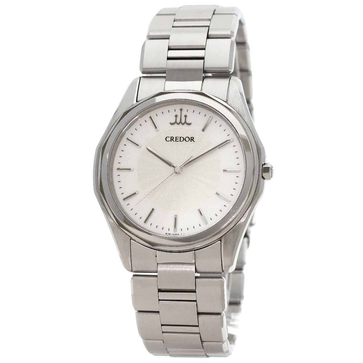 Pre-Owned Seiko GCAR043 Credor Signo Men's Stainless Steel Watch