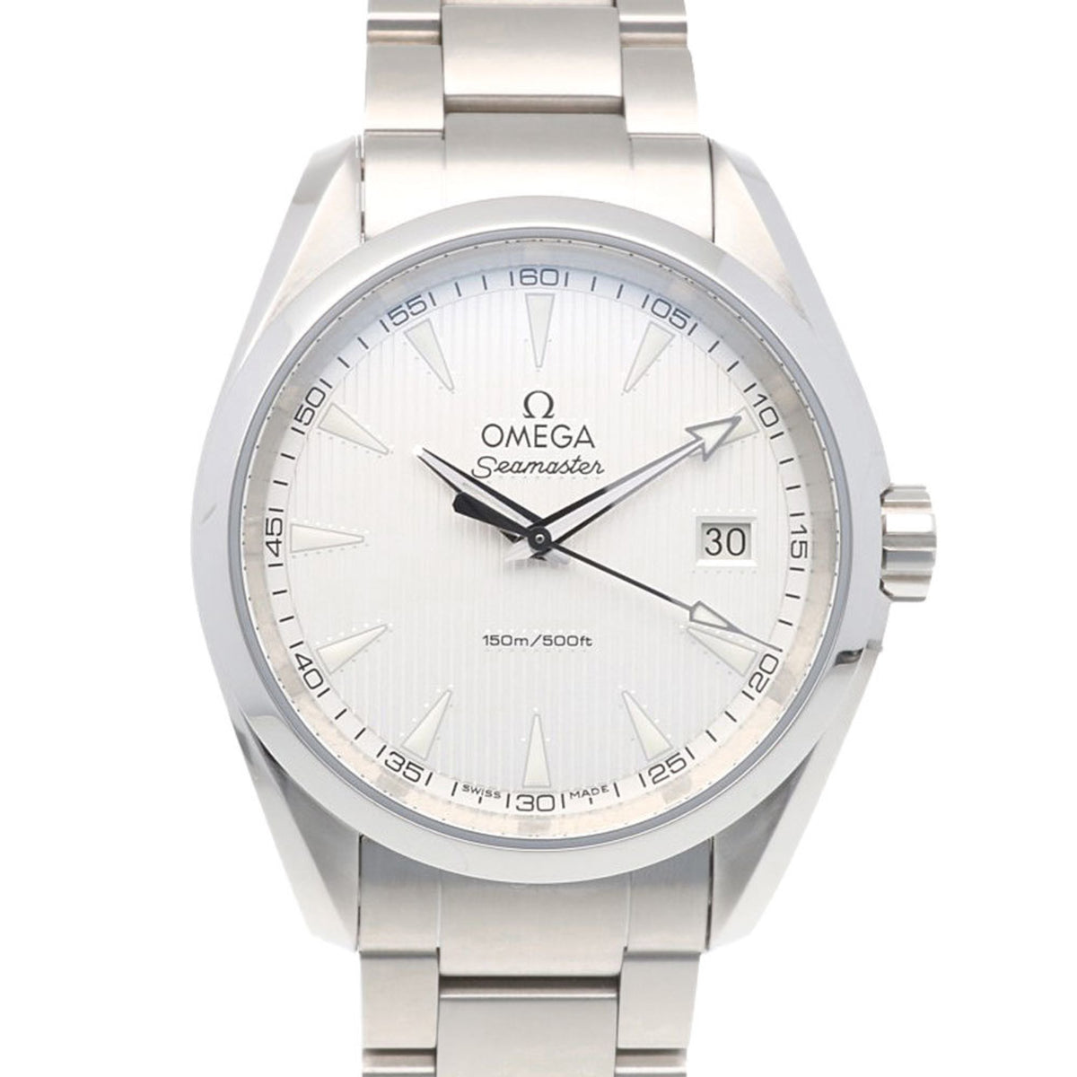 Gebrauchte OMEGA Seamaster Aqua Terra Uhr Edelstahl 23110396002001 Quarz Herren 150M 