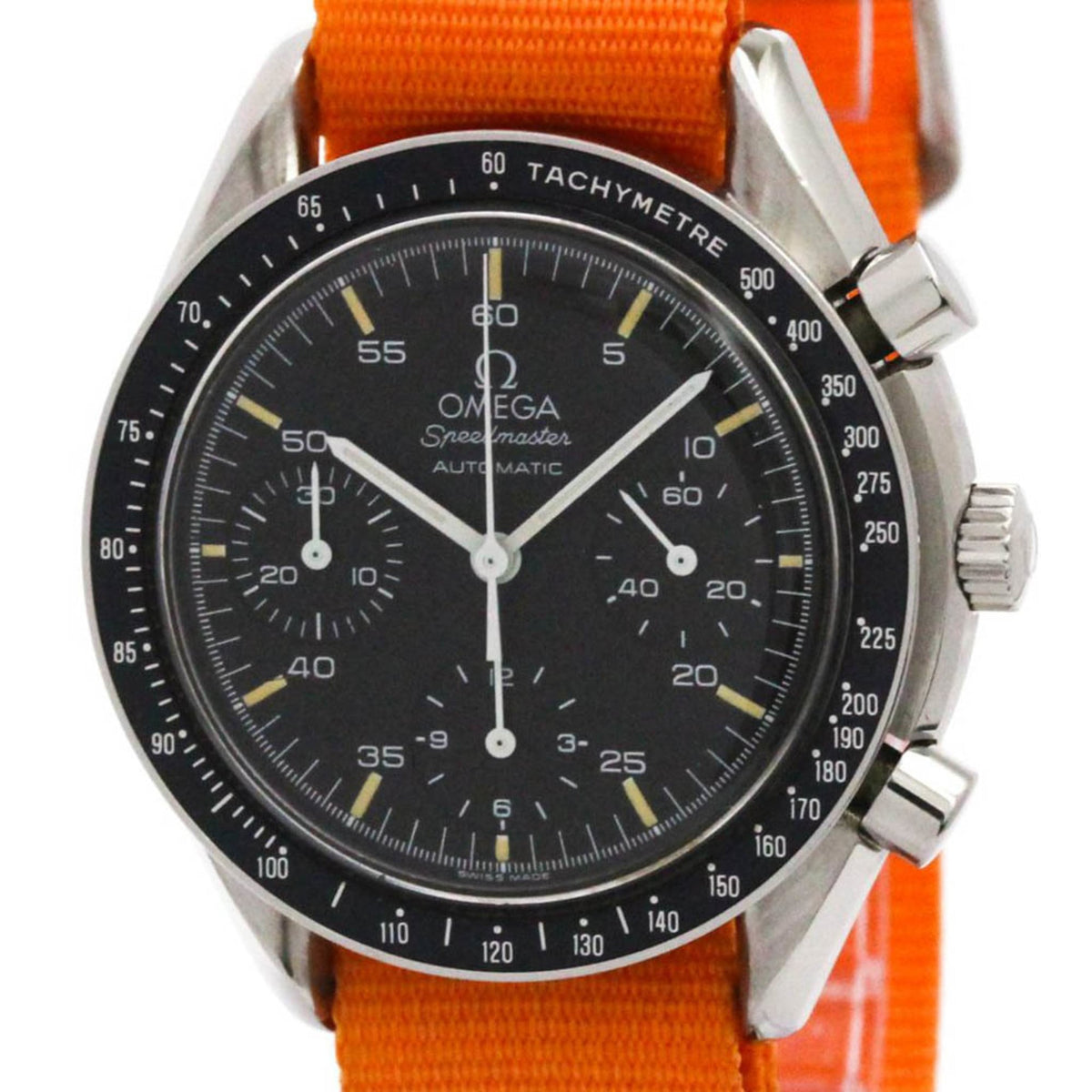 Pre-Owned OMEGA Speedmaster Automatic Steel Mens Watch 3510.50 Polished