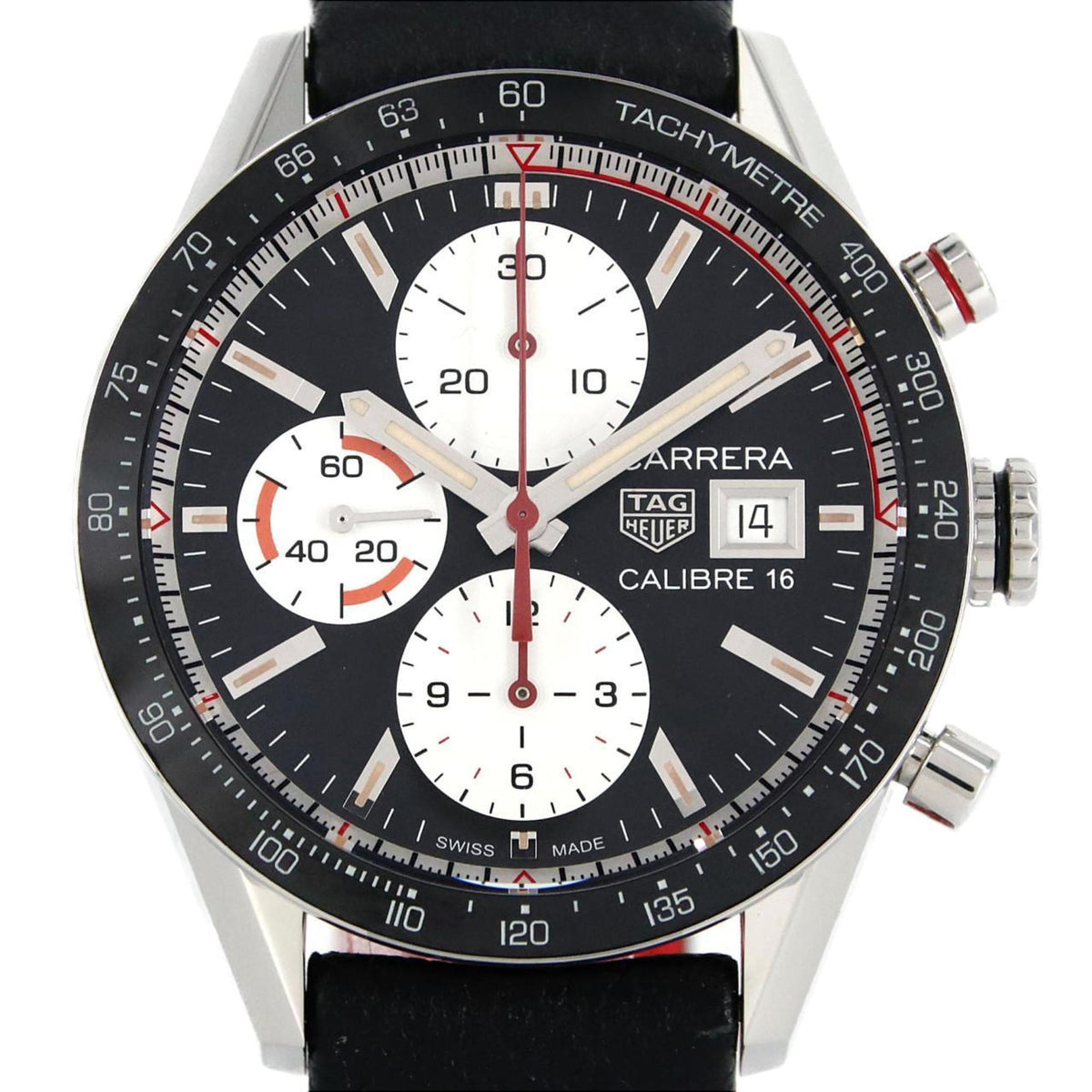 Gebrauchte TAG Heuer Carrera Chronograph CV201AP.FC6429 SS Armbanduhr Automatik 
