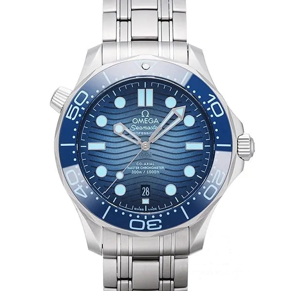 Seamaster Diver 300M 42,00 mm blaues Zifferblatt aus Edelstahl – 210.30.42.20.03.003
