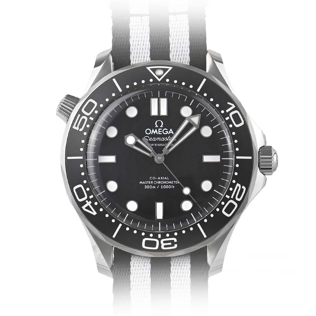 Seamaster Diver 300M 42,00 mm schwarzes Zifferblatt aus Edelstahl – 210.32.42.20.01.005