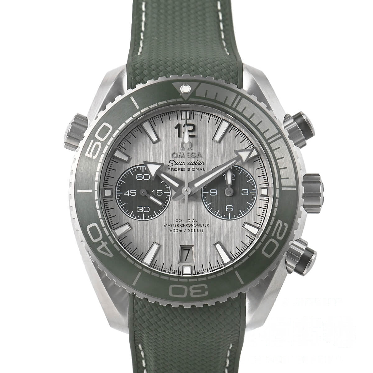 Seamaster Planet Ocean 45,50 mm silbernes Zifferblatt aus Edelstahl – 215.32.46.51.06.001