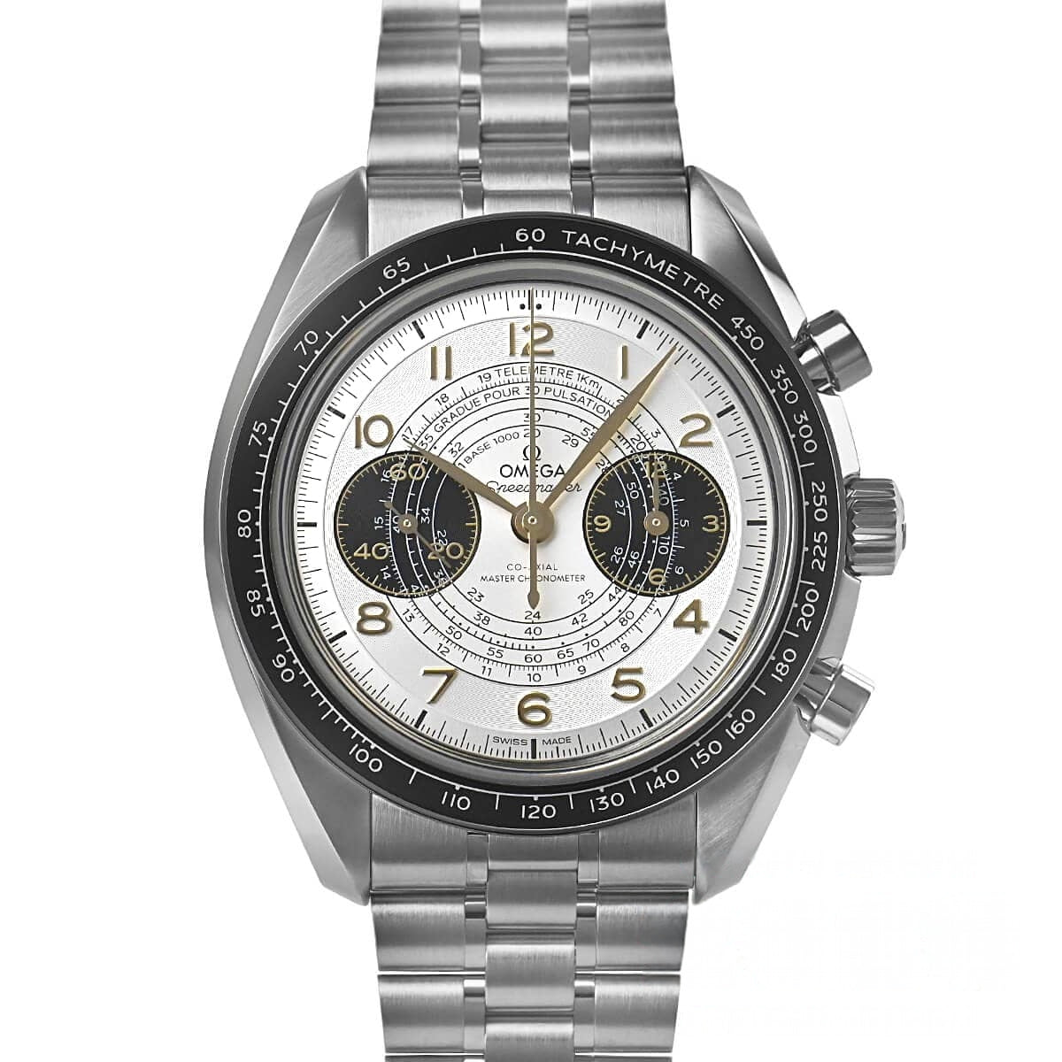Speedmaster Chronoscope 43,00 mm, silbernes Zifferblatt aus Edelstahl – 522.30.43.51.02.001