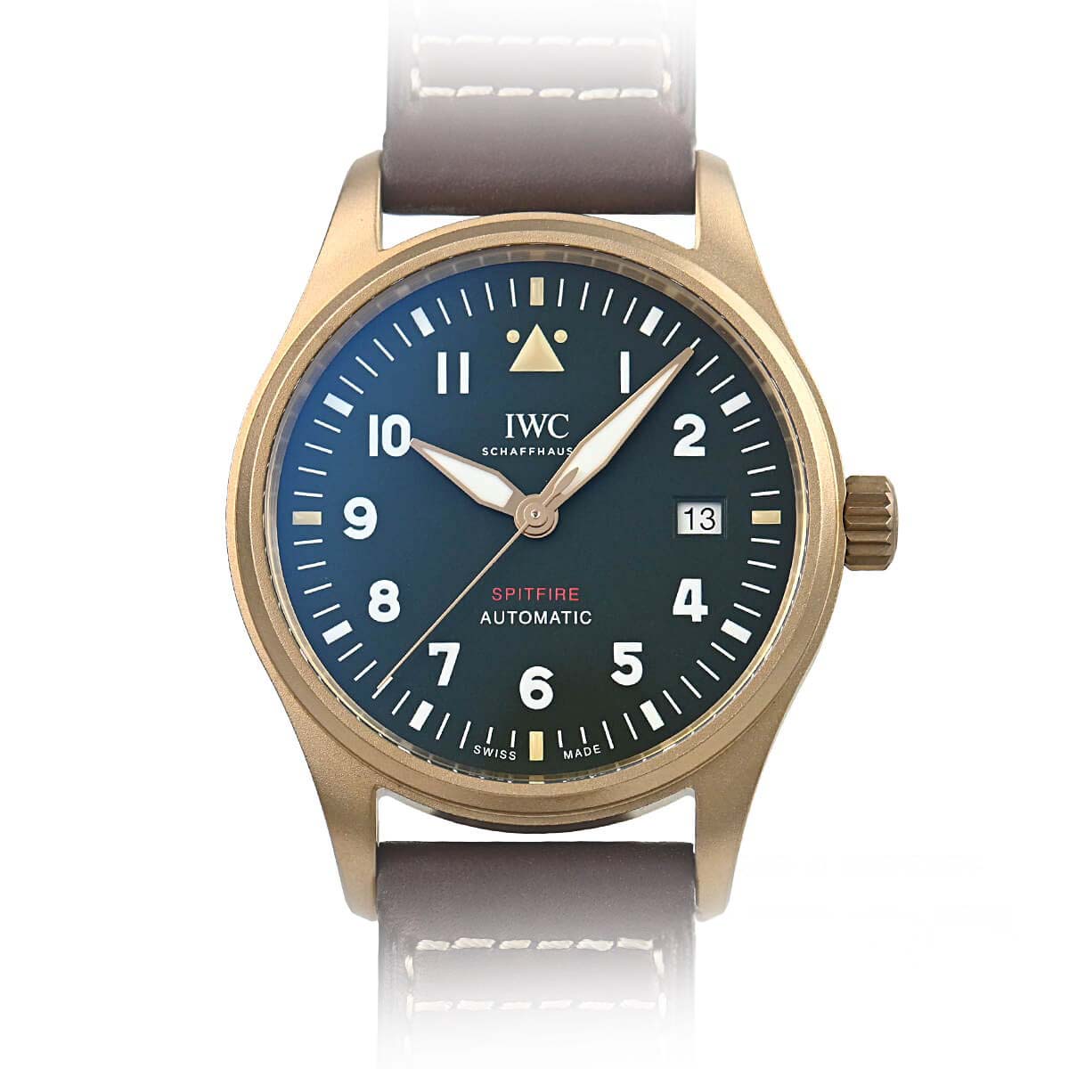 Pilot 39,00 mm grünes Zifferblatt in Bronze – IW326806