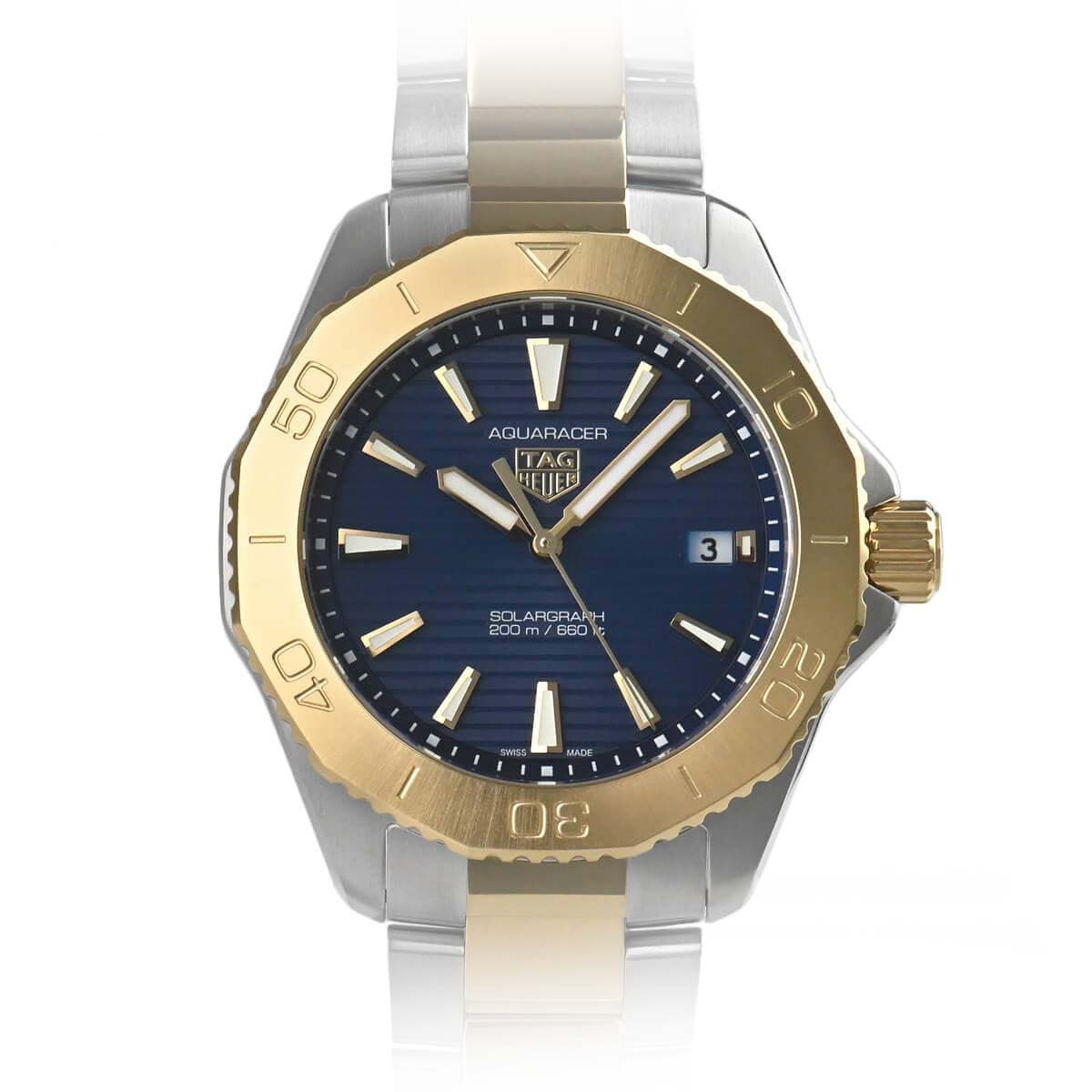 Aquaracer 40,00 mm blaues Zifferblatt aus Edelstahl – WBP1120.BB0002