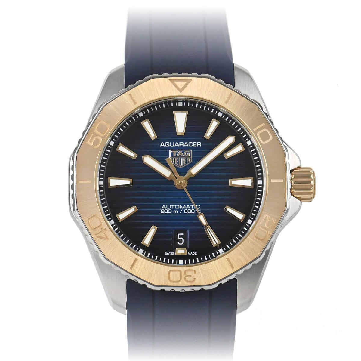 Aquaracer 40,00 mm blaues Zifferblatt aus Edelstahl – WBP2150.FT6210
