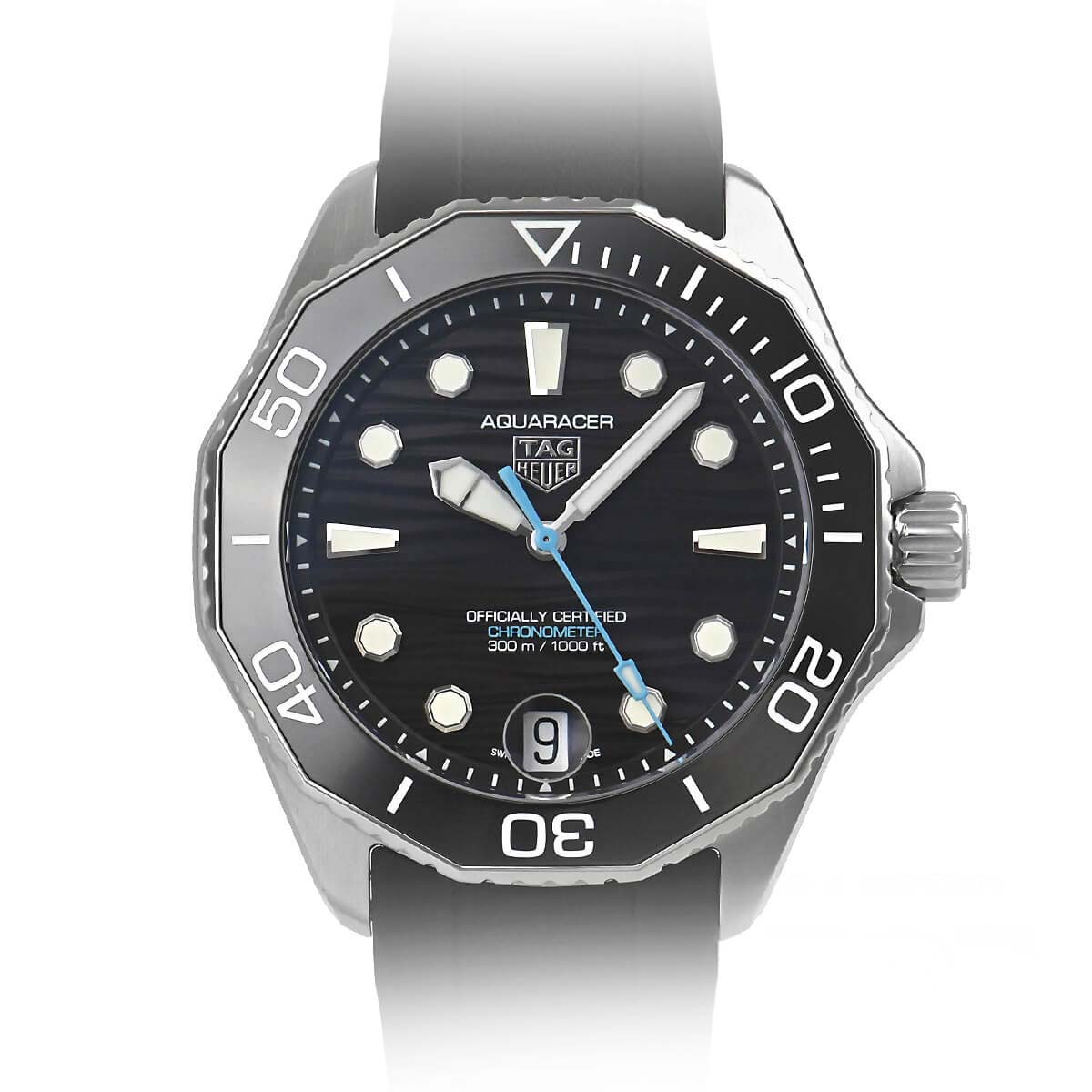 Aquaracer 42,00 mm schwarzes Zifferblatt – WBP5110.FT6257