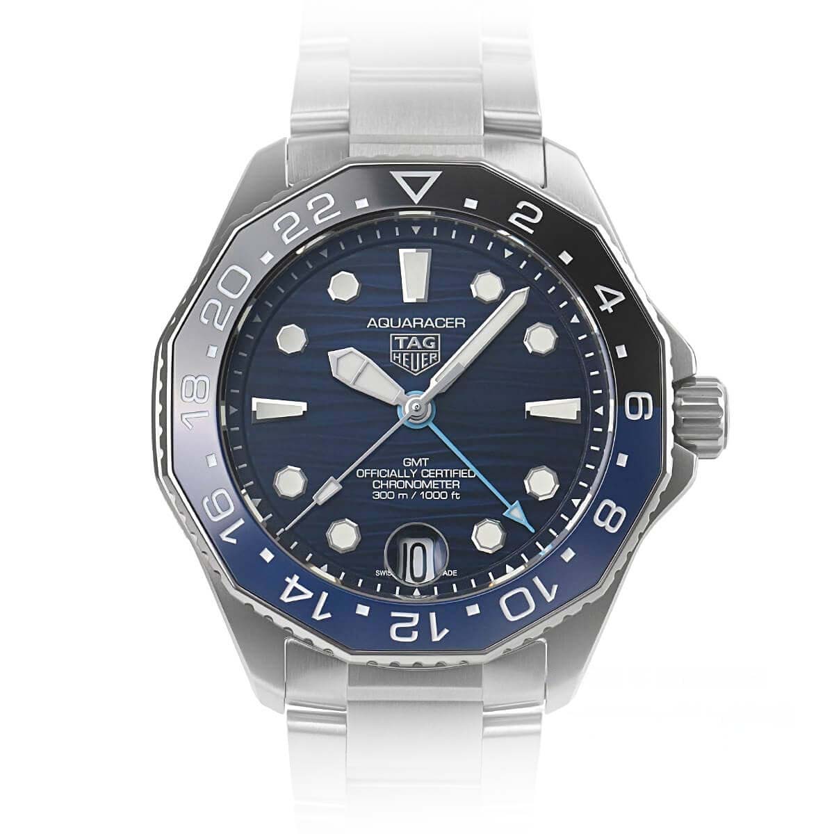 Aquaracer 42,00 mm blaues Zifferblatt aus Edelstahl – WBP5114.BA0013