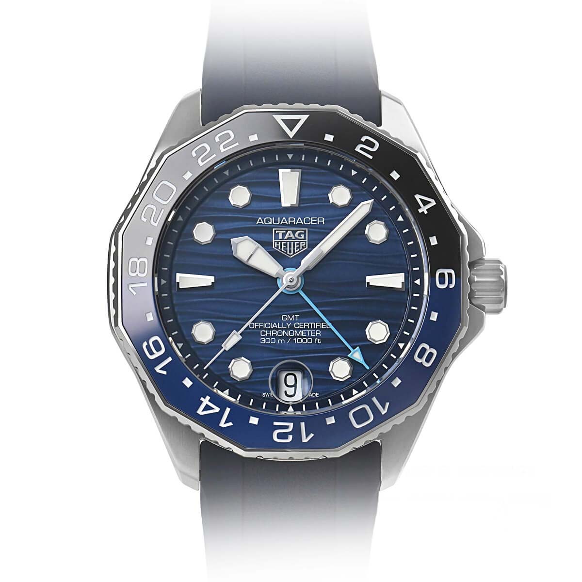 Aquaracer 42,00 mm blaues Zifferblatt aus Edelstahl – WBP5114.FT6259